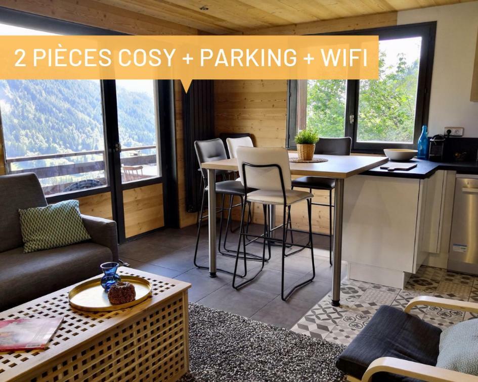 Bel Appartement Avec Vue Exceptionnelle Le Grand-Bornand Exterior photo